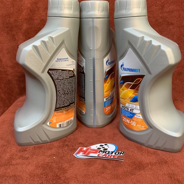 Nhớt Gazpromneft MoTo 20W-50 SG 800ml (xe số, tay ga)