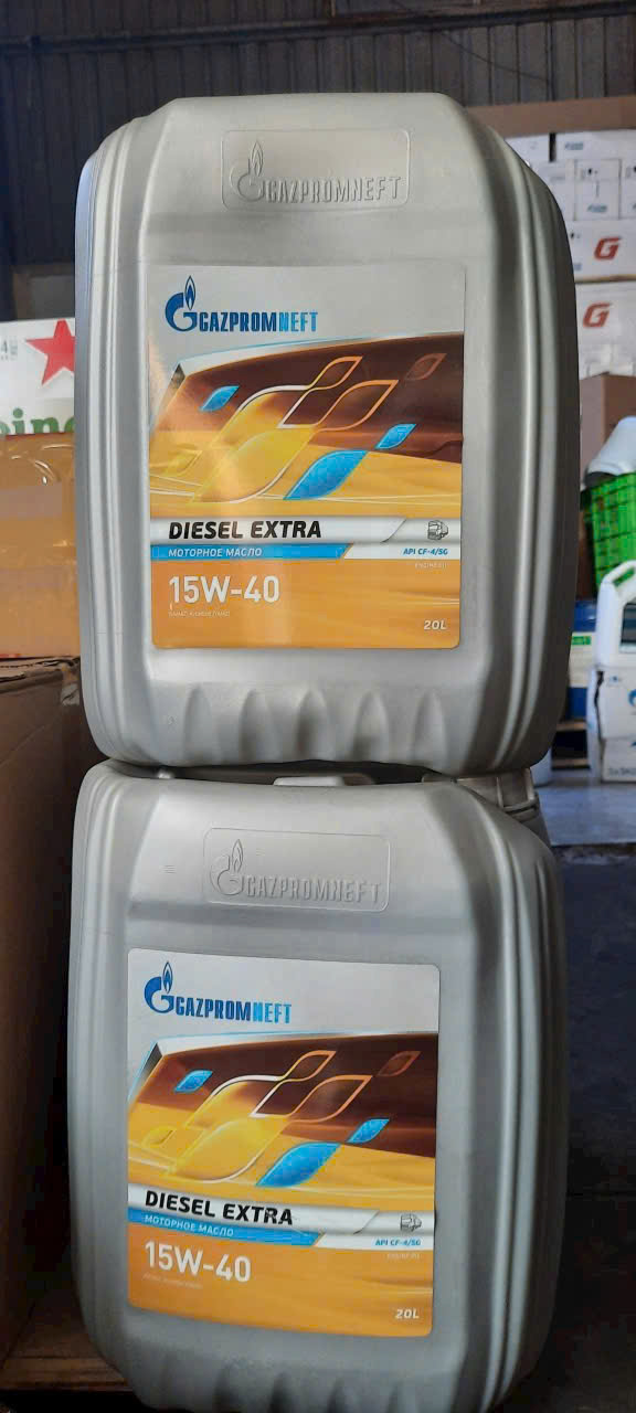 Dầu nhớt Gazprom nhập khẩu Nga