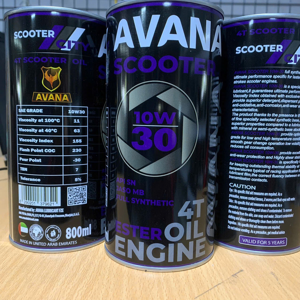 Nhớt Avana Supper Scooter 10W-30 SN 800ml