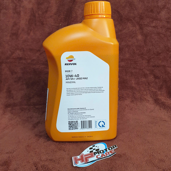 Nhớt Repsol MRX7 10W-40 1L xe số