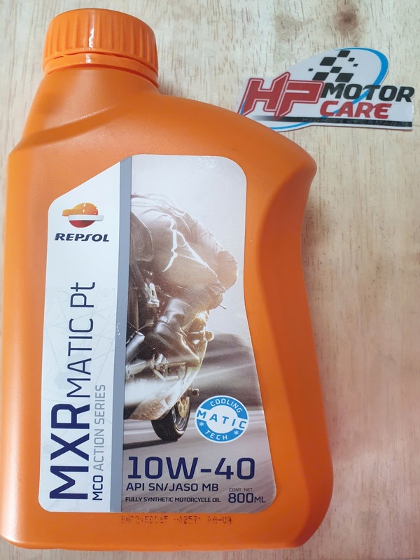 Nhớt Repsol MXR Platium 10W-40 xe số