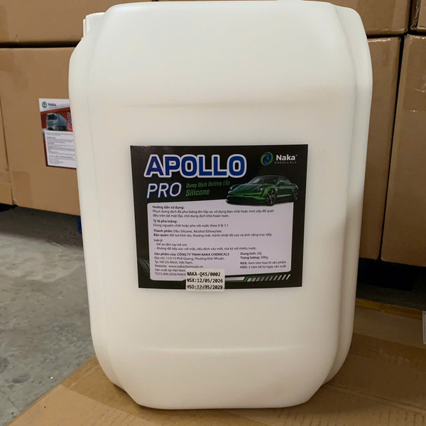 Dung dịch dưỡng lốp Silicon NAKA APLLO PRO (1 lít)