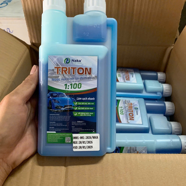 Nước rửa kính lái TRITON 500ml (đậm đặc)