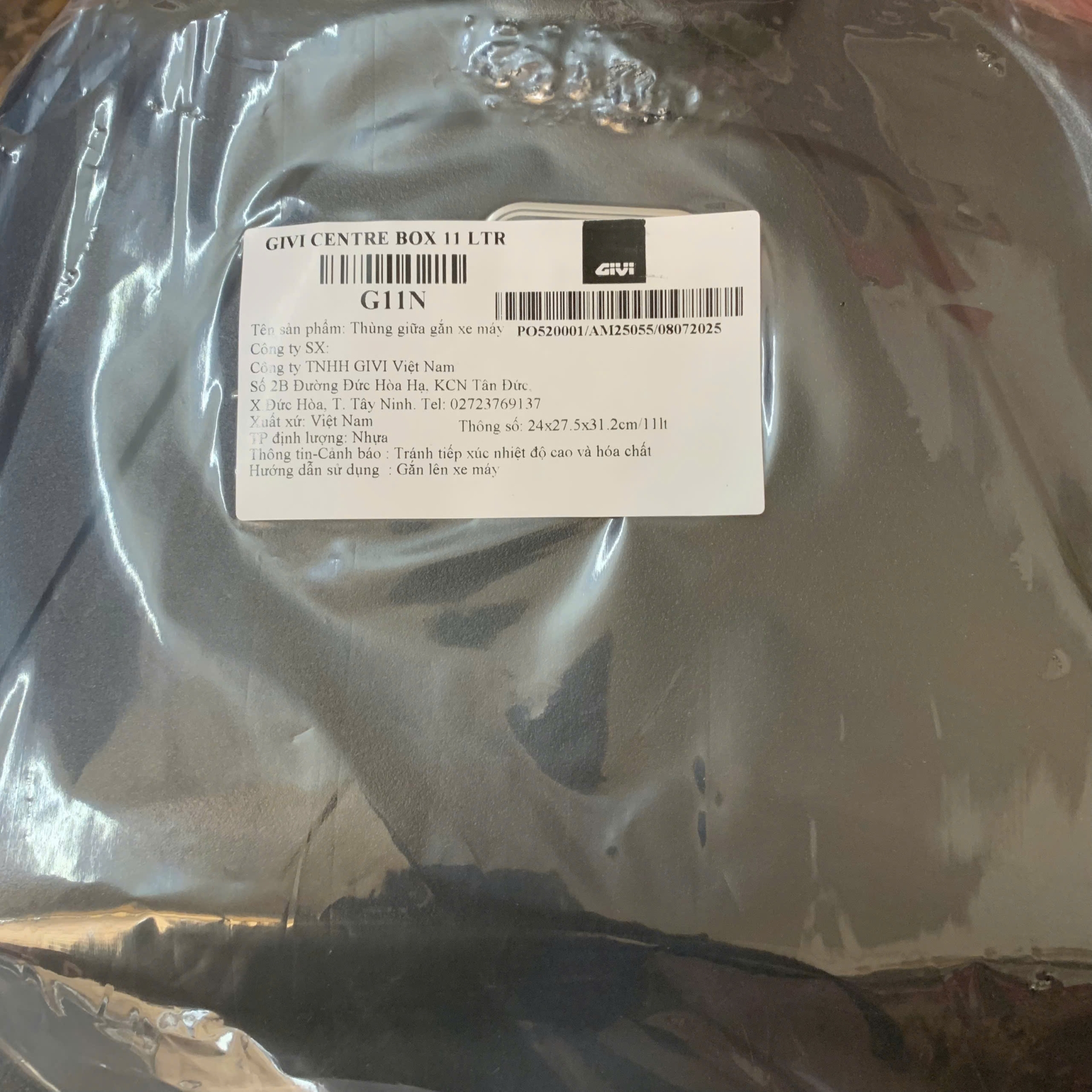 Thùng giữa Givi G11N