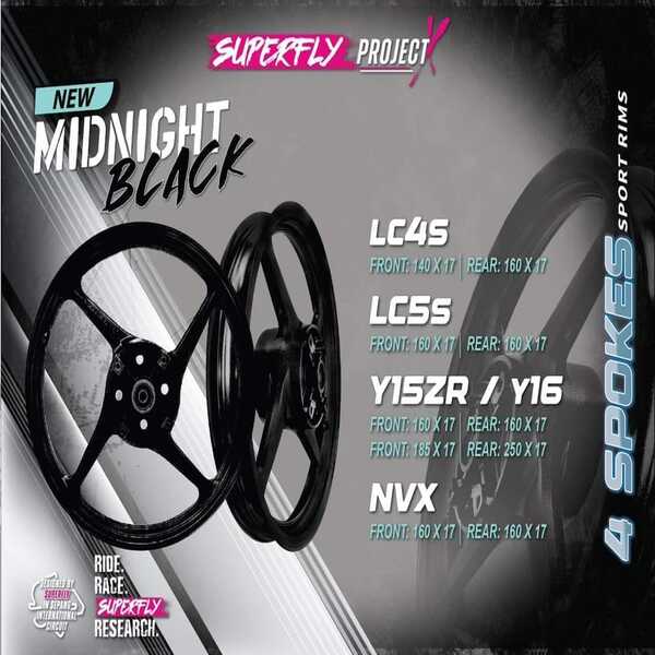 Mâm Superfly Exciter 135 1.4 -1.6 4 (1 đĩa 1 đùm)