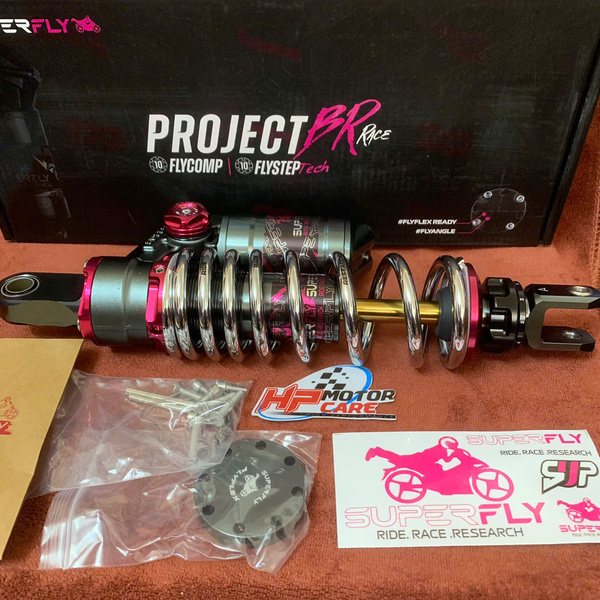 Phuộc sau Vario Superfly Project BR Race 310 mm tăng chỉnh( ty vàng)