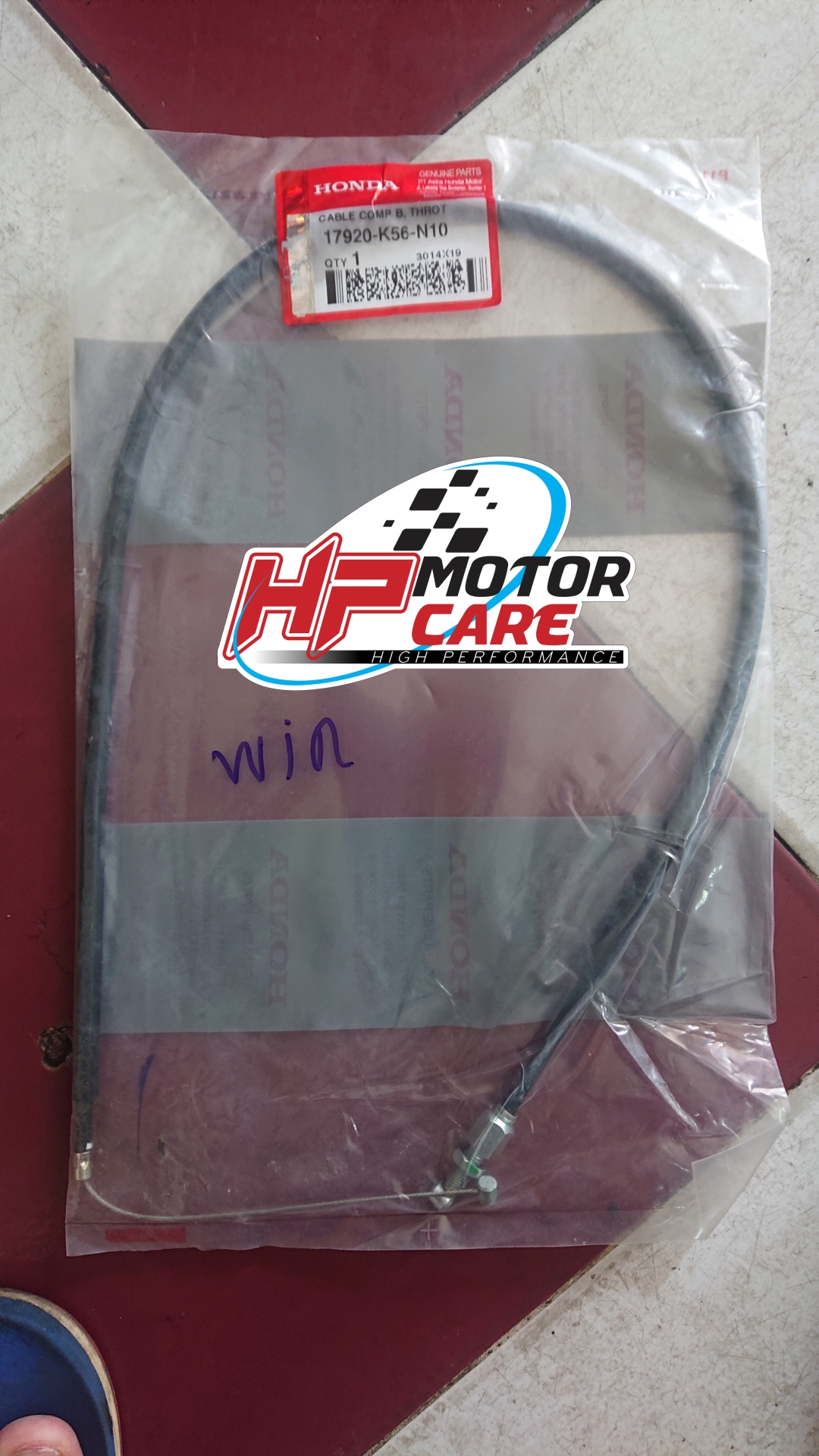 Dây ga B Winner 17920-K56-N10 ( chính hãng)