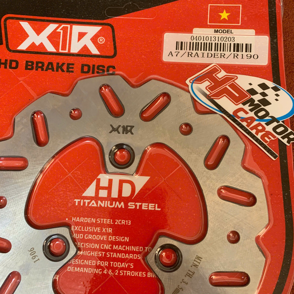 Dĩa thắng X1R Raider /Satria Trước Sau