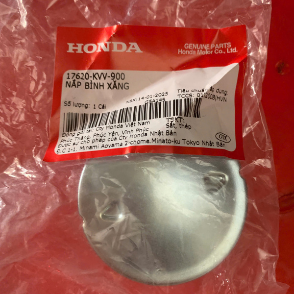 Nắp bình xăng lớn Wave, Dream 17620-KVV-900