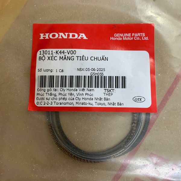 Bộ xylanh piston bạc Vision K44