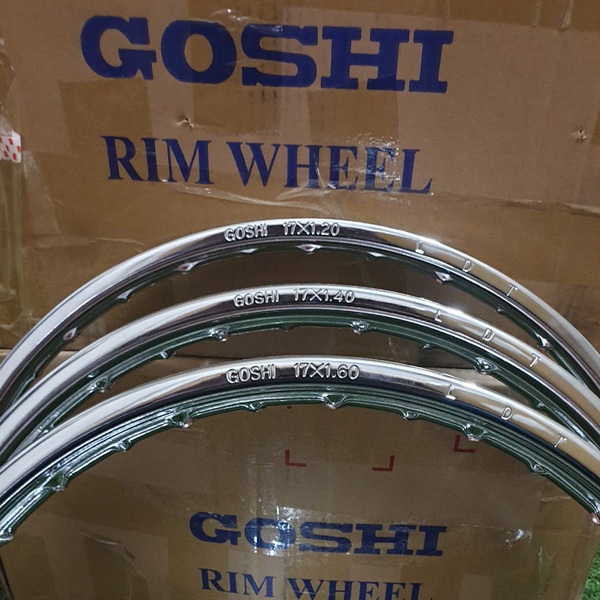 Niềng Goshi bóng 17 x 1.2