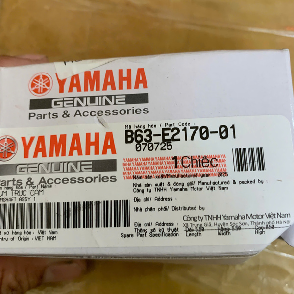 Trục cam NVX 155 B63-E2170-00