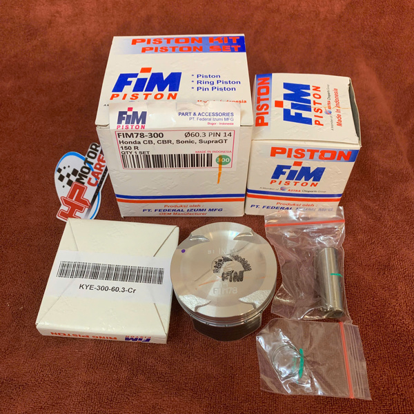 Bộ Piston Winner/ Sonic 60.3 Fim Indo