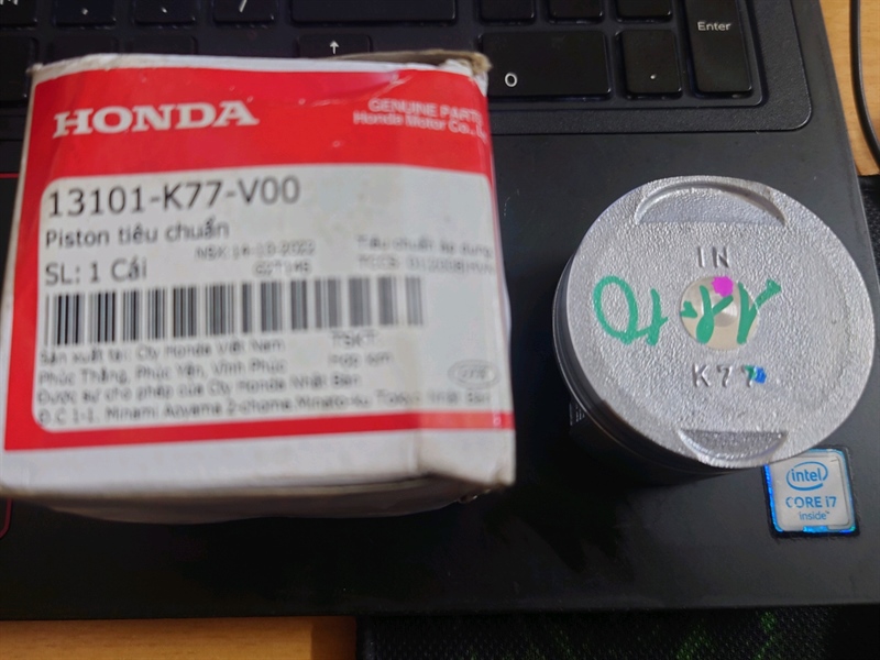 Piston SH 125 13101-K77-V00 (chính hãng)