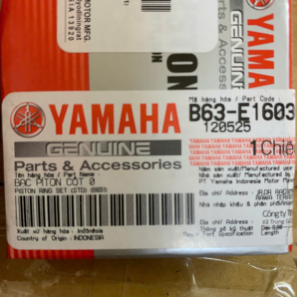 Bộ Lòng Xylanh NVX 155 2DP-E1311-10