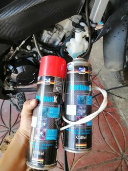 Vệ sinh buồng đốt bằng Carbon X