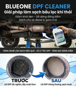 Dung dịch làm sạch bầu DPF – BlueOne DPF Cleaner Pluzz