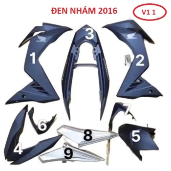 BỘ DÀN ÁO NHỰA BÓNG WINNER V1 (9 MÓN)