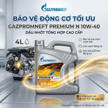 Dầu nhớt Gazpromneft Premium N 5W-40