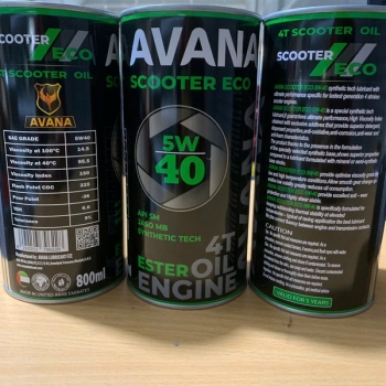 NHỚT AVANA SCOOTER ECO 10W40 SM 800ML