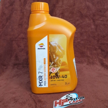 Nhớt Repsol MRX7 10W-40 1L xe số