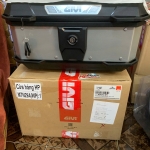 Thùng sau bằng Nhôm 29 Lít Givi MTN29A(WP)