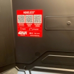 Thùng sau Givi Ultimo 37 lít U37A màu đen