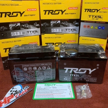 Bình ắc quy Troy TTX5L 12V-4A