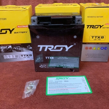 Bình ắc quy Troy TTX8 12V-7A