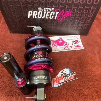 Phuộc sau Exciter Superfly Project CB bình dầu 203mm (10 click tăng chỉnh)