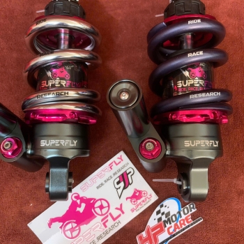 Phuộc sau Exciter Superfly Project CB bình dầu 203mm (10 click tăng chỉnh)