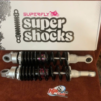 Phuộc sau Wave Superfly MA 335mm (đen bạc)