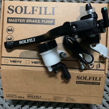 Cụm tay thắng SOLFILI bình dầu rời 14mm