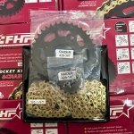 Bộ nhông sên dĩa Raider, Satria FHF sên vàng