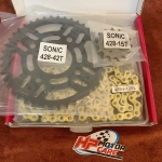 Bộ nhông sên đĩa Sonic FHF (sên vàng)