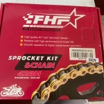 Bộ Nhông sên dĩa Wave, Dream FHF (sên đen)