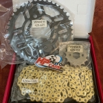 Bộ nhông sên dĩa winner FHF (sên vàng)