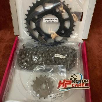 Bộ nhông sên dĩa Future, Wave 125 FHF (sên đen)