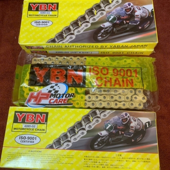 Sên YBN  428D - 130L vàng 9ly