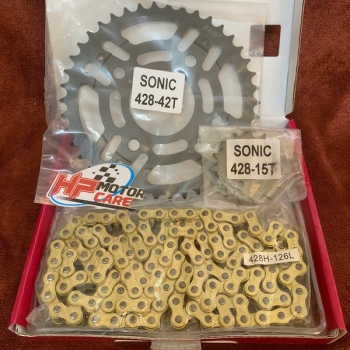 Bộ nhông sên đĩa Sonic sên vàng FHF