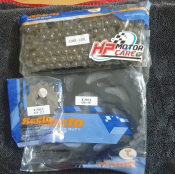 Bộ nhông sên dĩa xe máy Recto Thái Lan