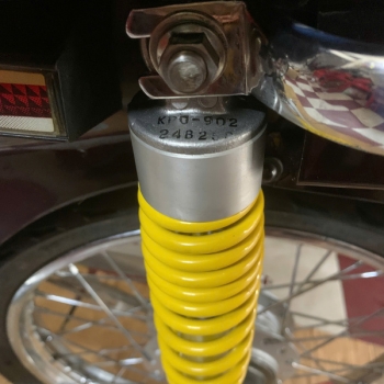 Phuộc sau nice vàng Wave / Dream KPG (chính hãng)