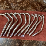 Cổ pô Exciter 155  inox 304